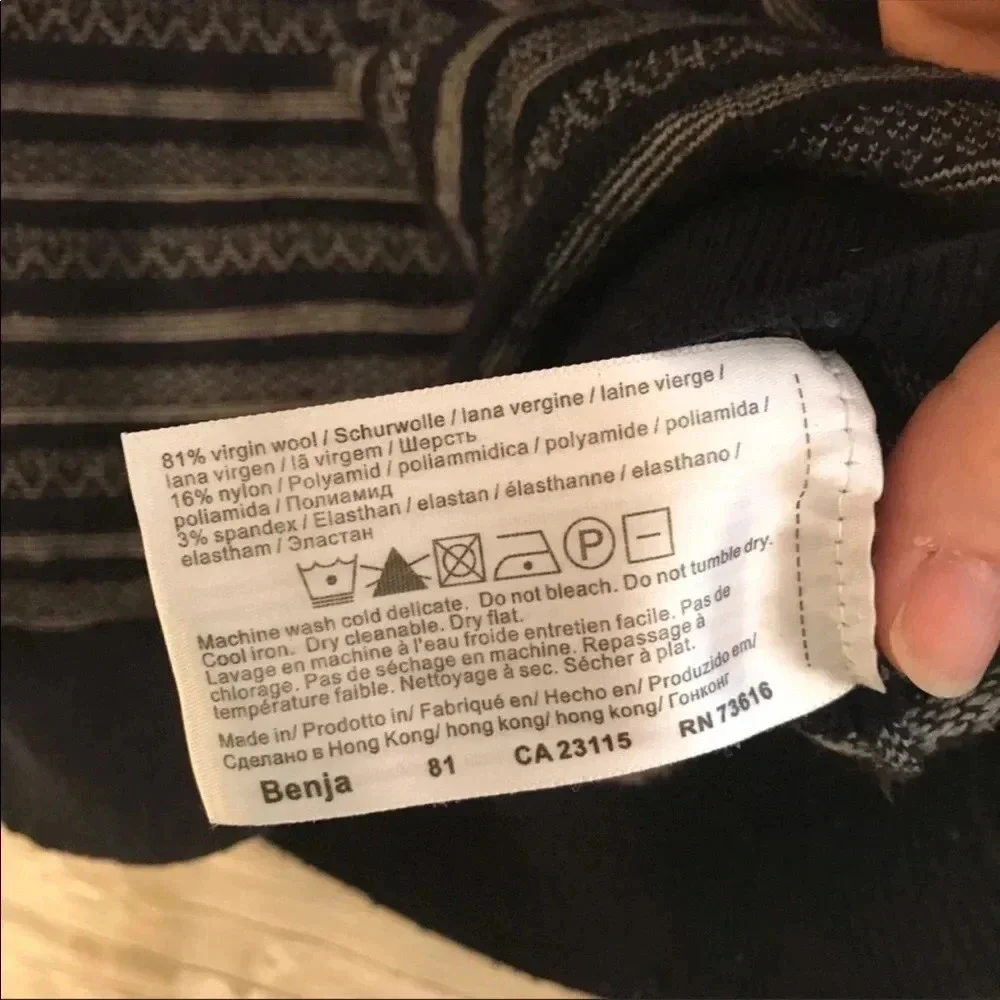 Hugo Boss Benja Virgin Wool Blend Sweater